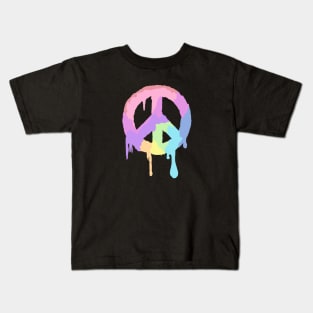 Drippy Peace Kids T-Shirt